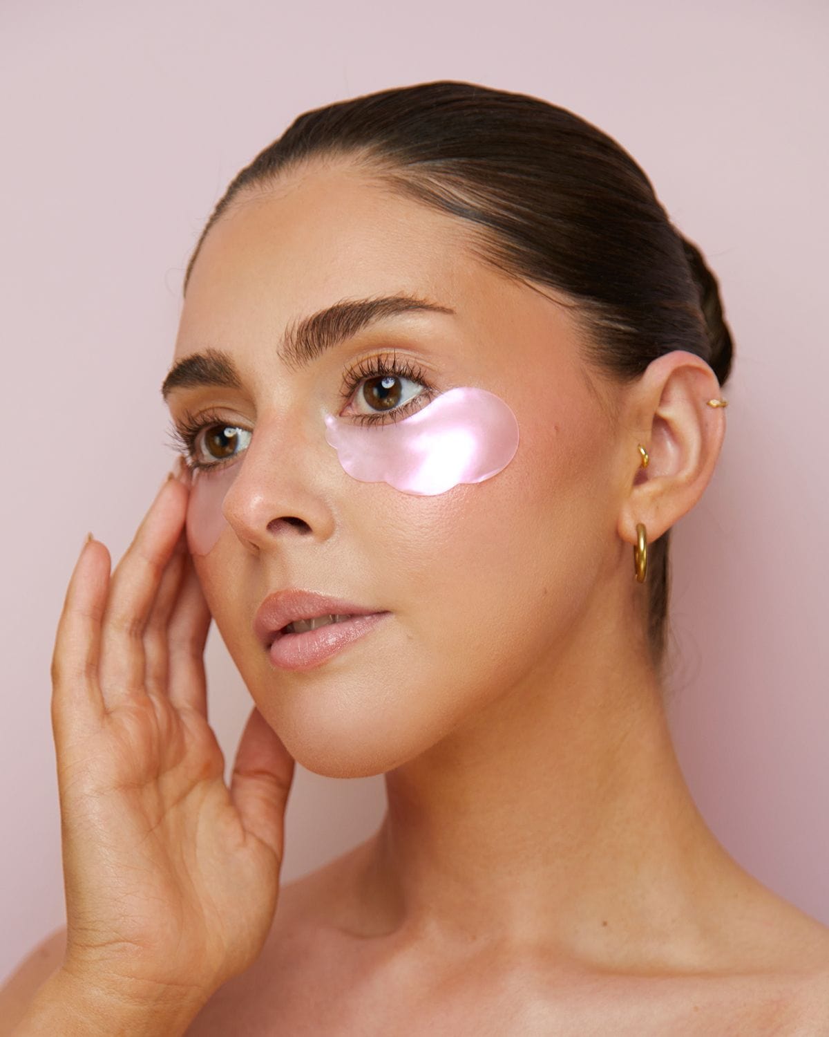 Seaweed-Based Hydrogel Undereye Masks