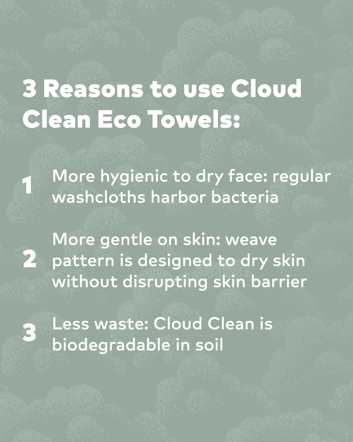 FREE Cloud Clean Eco Towel Sample