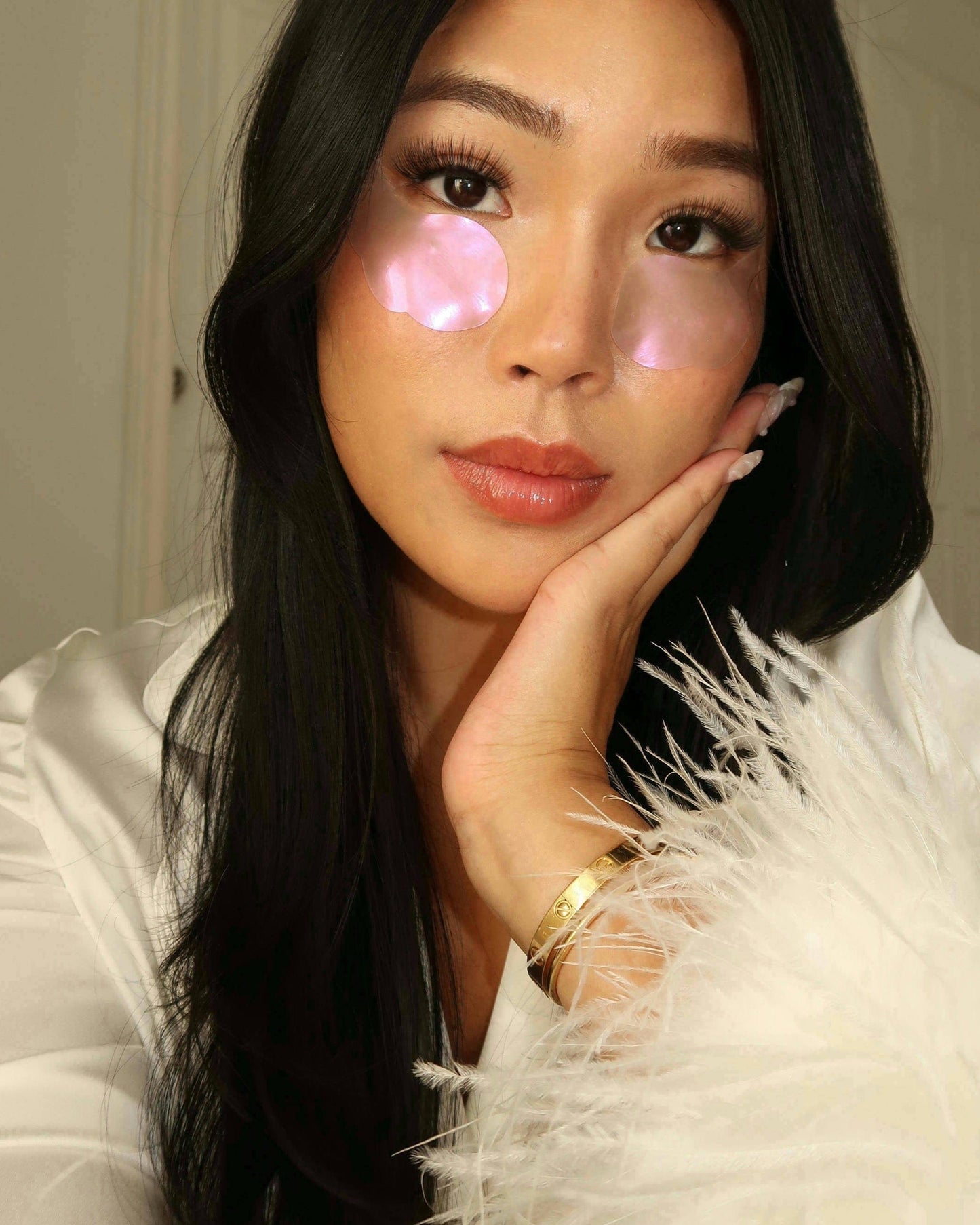 Seaweed-Based Hydrogel Undereye Masks