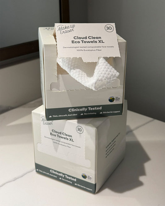 Cloud Clean Daily Face Towels 30ct