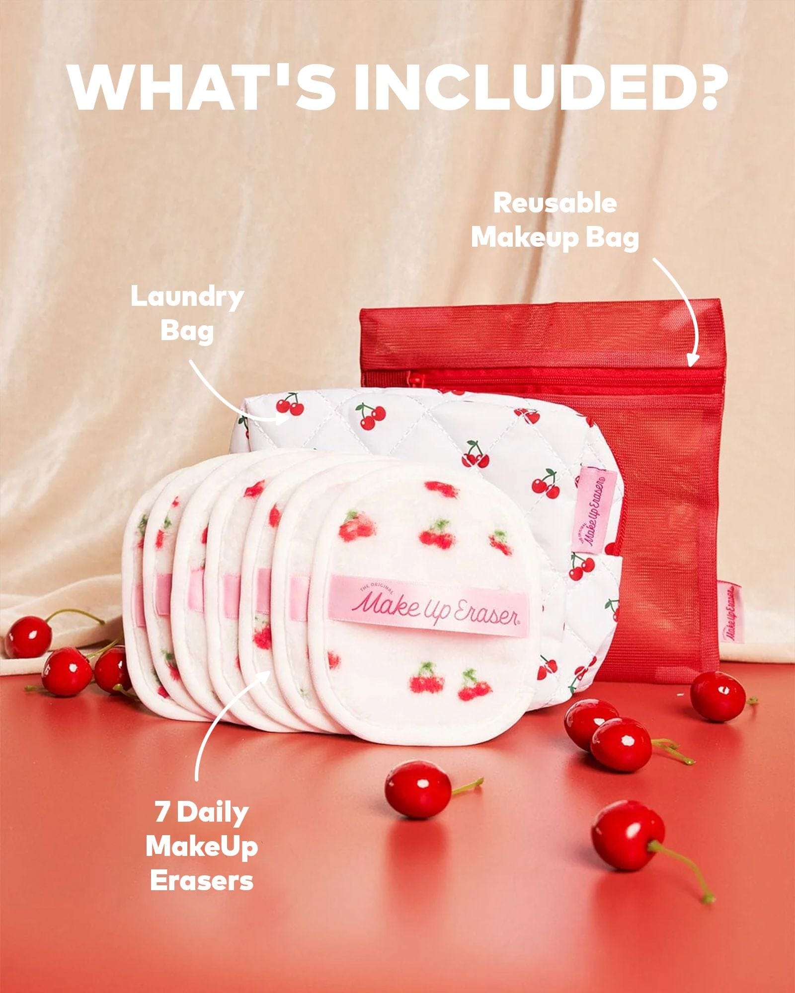 Cherry Crush 7-Day Set – The Original MakeUp Eraser