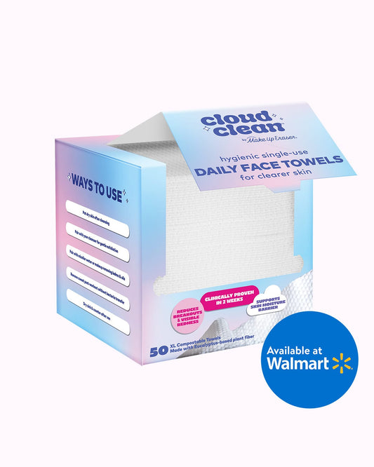 Cloud Clean Daily Face Towels 50ct