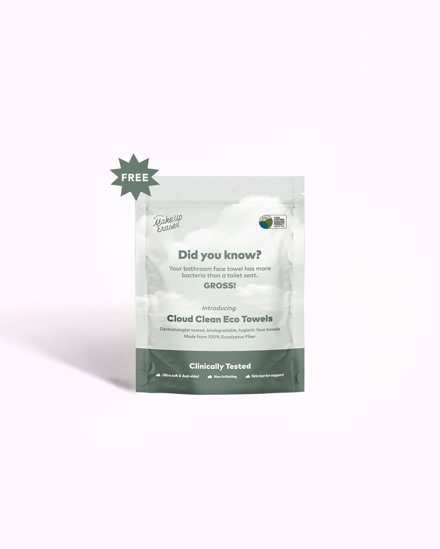 FREE Cloud Clean Eco Towel Sample