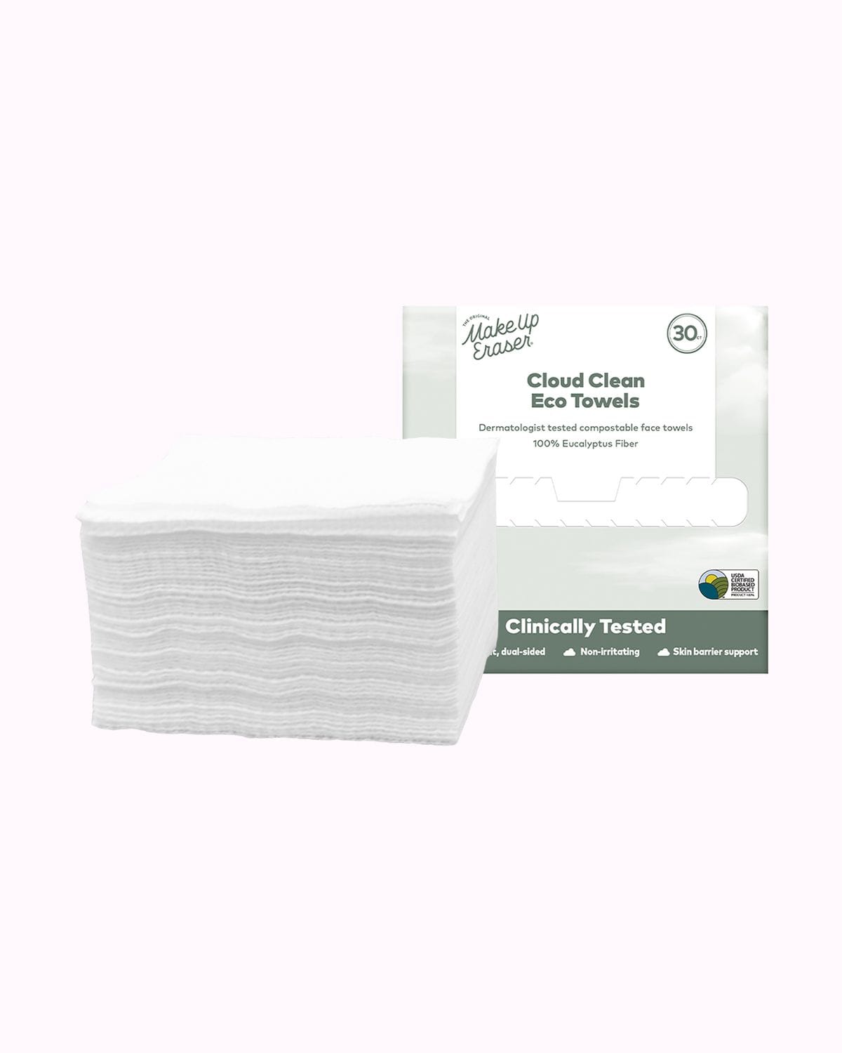 Cloud Clean Daily Face Towels 30ct