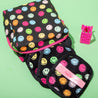 7 daily MakeUp Erasers, 1 hair claw clip, & 1 reusable makeup bag.