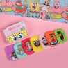 SpongeBob 7-Day Set MakeUp Eraser cloth next to packaging,